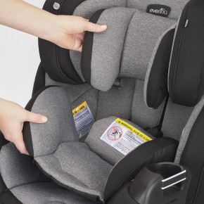      49    IsoFix Evenflo Symphony DLX Aahland gray  (032884196395) 9