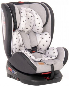  Nebula Isofix 0-36  Grey Crowns