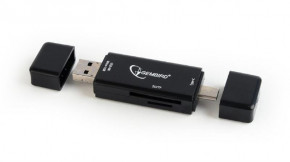  Gembird USB-MicroUSB 3.1 UHB-CR3IN1-01 Black 6