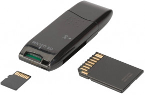  DIGITUS USB 2.0 SD/MicroSD (DA-70310-3)