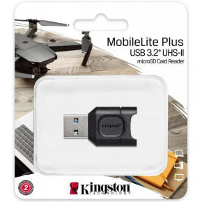  USB 3.2 Kingston MobileLite Plus microSD Black (MLPM) 4