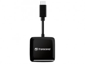  Transcend USB 3.2 Gen 1 Type-C SD/microSD Black (TS-RDC3)