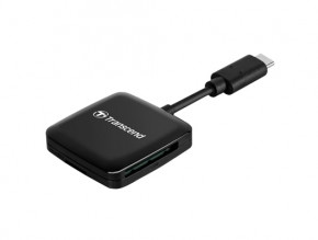  Transcend USB 3.2 Gen 1 Type-C SD/microSD Black (TS-RDC3) 4