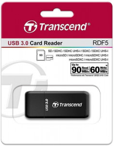 Transcend TS-RDF5 SD/microSD USB 3.0 Black 4