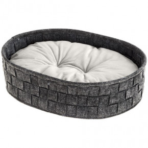   Cocoon 45 Dark Grey Cushion       , 45x35x12  120765