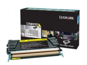  Lexmark C748 Yellow C748H3YG