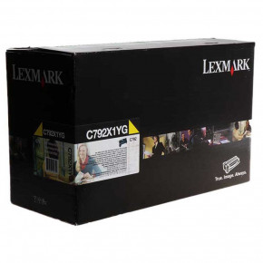  Lexmark C792 Yellow Toner C792X1YG