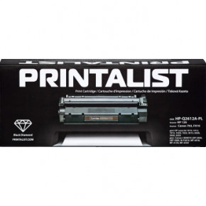   Printalist HP LJ 1010/1020/3015/3050/M1319 Black (HP-Q2612A-PL)