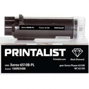    Printalist Xerox Phaser 6510N WC 6515N Black (Xerox-6510B-PL)