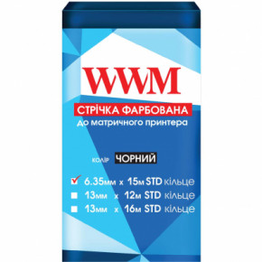  WWM 6.35  15 STD  Black (R6.15S)