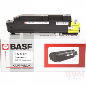    Basf  Kyoera Mita ECOSYS M6030cdn/TK-5140 Yellow (Basf-KT-TK5140Y)