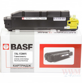    Basf  Kyoera Mita ECOSYS P6235/TK-5280Y Yellow (Basf-KT-TK5280Y)