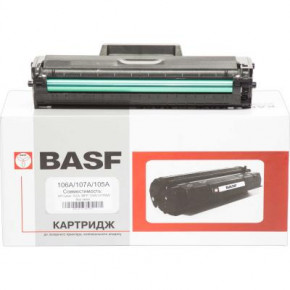   Basf  HP LJ 107/135/137 Black (Basf-KT-W1106A-WOC)  