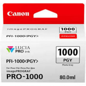  Canon imagePROGRAF Pro-1000 PFI-1000 Photo Gray (0553C001)