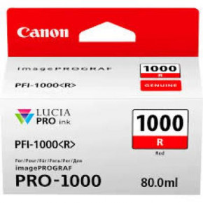  Canon imagePROGRAF Pro-1000 PFI-1000 Red (0554C001)