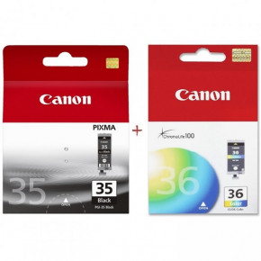    Canon  Pixma iP100 PGI-35/CLI-36 Black/Color (Set35)