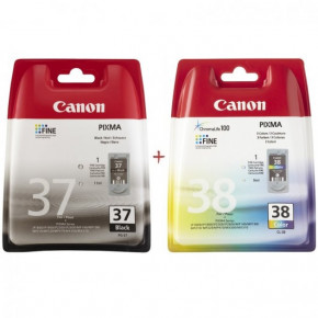    Canon  Pixma iP1800/iP2600 PG-37/CL-38 Black/Color (Set37)