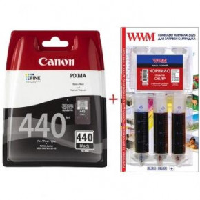  Canon Pixma MG2140/MG3140 PG-440Bk +   Black (Set440-inkB)