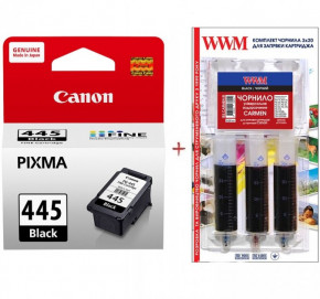  Canon Pixma MG2440/MG2540 PG-445 +   Black (Set445-inkB)