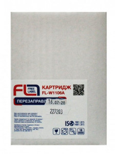   HP 106A (W1106A)   Free Label (FL-W1106A) 4