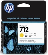  HP No.712 DesignJet 230/630 Yellow 29ml (3ED69A)