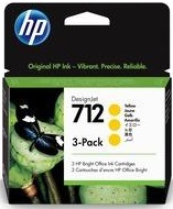  HP No.712 DesignJet 230/630 Yellow 3-Pack 29-ml (3ED79A)