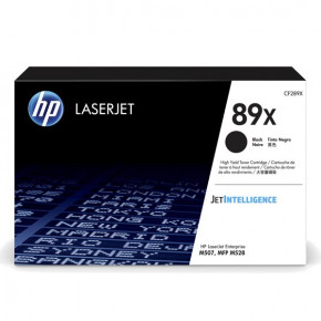  HP 89X Black LaserJet Toner Cartridge (CF289X)