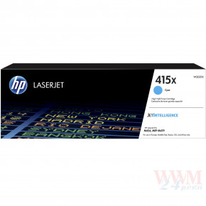   HP 415X CLJ Pro M454dn/479dw 6000  Cyan (W2031X)