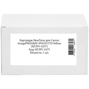  NewTone  Canon imagePROGRAF iPF670/770 Yellow (NT.PFI-107Y)