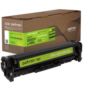   HP 304A (CC532A) Green Label  Patron (PN-304AYGL)