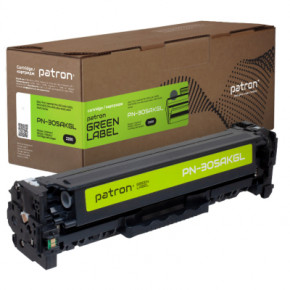   HP 305A (CE410A) Green Label  Patron (PN-305AKGL)