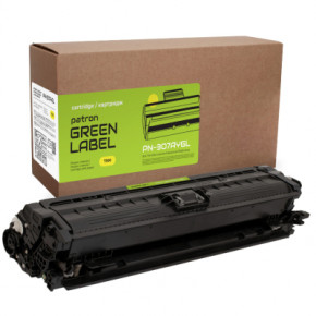   HP 307A (CE742A) Green Label  Patron (PN-307AYGL)