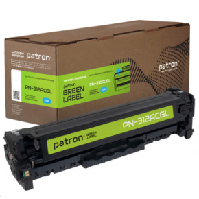   HP 312A (CF381A) Green Label,  Patron (PN-312ACGL)