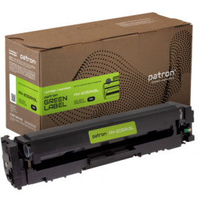   HP 205A (CF530A) Green Label  Patron (PN-205AKGL)