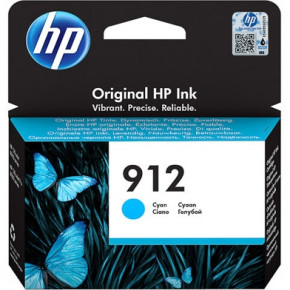  HP 912 Cyan Original Ink Cartridge (3YL77AE)