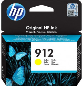  HP 912 Yellow Original Ink Cartridge (3YL79AE)