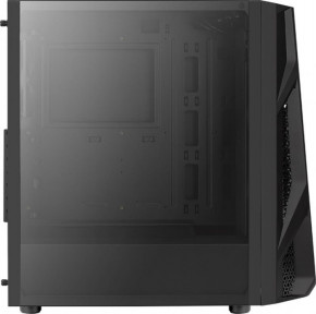  Aerocool NightHawk Tempered Glass (NightHawk-G-BK-v1) Black 4