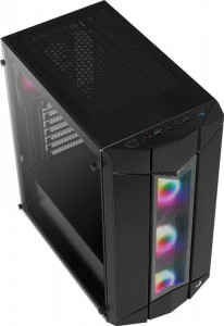  Aerocool PGS Sentinel ARGB Tempered Glass Black 5