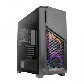  Antec DP502 FLUX Gaming, MidT,2*USB3.0,2*120+3*120ARGB,(. .) , (0-761345-80050-1)