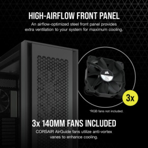  Corsair 7000D AIRFLOW Black (CC-9011218-WW) 13