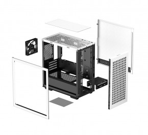  DeepCool CH370 White (R-CH370-WHNAM1-G-1)   12