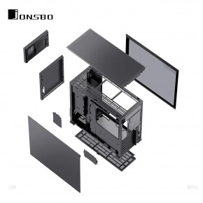  Jonsbo D41 MESH SC Black 13