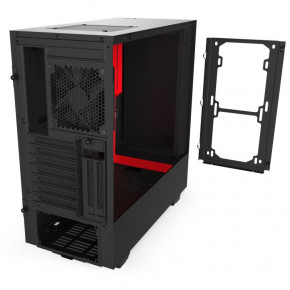  NZXT H510i Matte Black-Red (CA-H510i-BR)   6