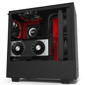  NZXT H510i Matte Black-Red (CA-H510i-BR)   9