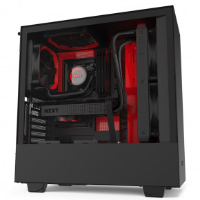  NZXT H510i Matte Black-Red (CA-H510i-BR)   10