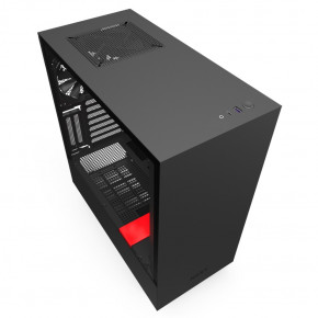  NZXT H510i Matte Black-Red (CA-H510i-BR)   11