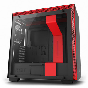  NZXT H700 Matte Black-Red (CA-H700B-BR)   4