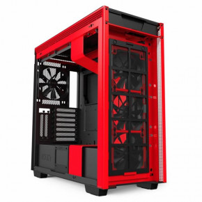  NZXT H710i Matte Black-Red (CA-H710i-BR)   3