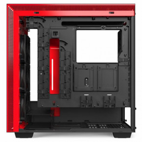  NZXT H710i Matte Black-Red (CA-H710i-BR)   8