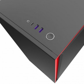  NZXT H710i Matte Black-Red (CA-H710i-BR)   9